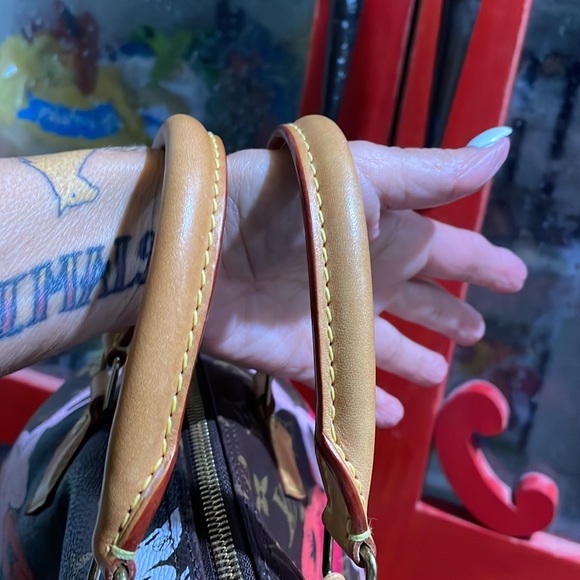 SOLD /  Louis Vuitton Chain - Flower speedy 30 - Picture 6 of 17